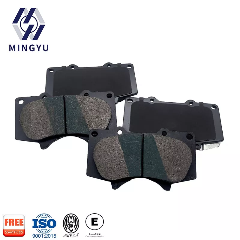 Pastilha de freio semimetálica D976 para Toyota